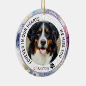 Voor altijd in ons hart Geheugengebied Keramisch Ornament (Rechts)