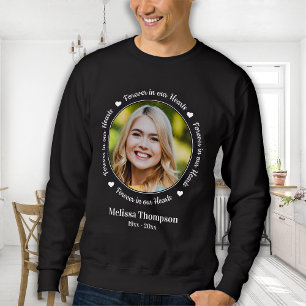 Voor altijd in ons hart Gepersonaliseerd Afbeeldin Trui