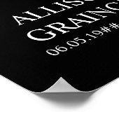 Voor altijd in ons hart Gevoel 9 Foto Collage Poster (Hoek)