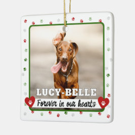 Voor altijd in ons Hart Herinnering Keepsake Ornam Keramisch Ornament