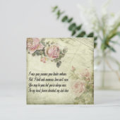 Voor altijd in ons hart: het herinneren van papa kaart (Staand voorkant)