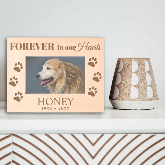 Voor altijd in ons hart in liefdevolle herinnering gegraveerde lijstjes