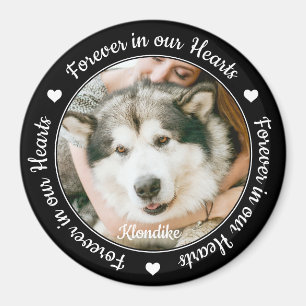 Voor altijd in ons hart Keepaardje Pet Memorial Do Magneet