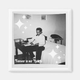 Voor altijd in ons hart magneet