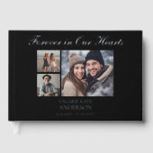 Voor altijd in ons hart meerdere foto's gastenboek (Voorkant)