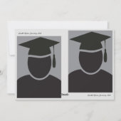 Voor altijd in ons hart Memorial Card Feestdagenkaart (Achterkant)