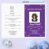 Voor altijd in ons hart Memorial Programme | FP001 Flyer (Enkel)