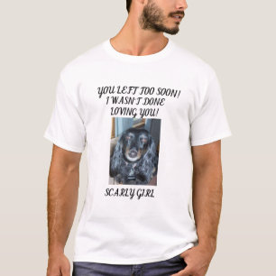 Voor altijd in ons hart: mijn geliefde vacht Baby  T-shirt