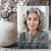 Voor altijd in ons hart naam gedenkteken fotoblokken