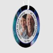 Voor altijd in ons hart Opa Modern Ornament (voorkant)