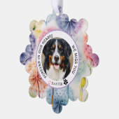 Voor altijd in ons hart Pet Paper Ornament Kaart (Links)