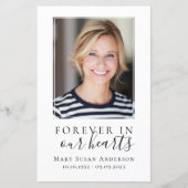 Voor altijd in ons hart | Schademigheid van de die (Voorkant)