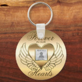 Voor altijd in ons hart sleutelhanger (Voorkant)