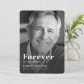 Voor Altijd In Onze Hart Funeral Photo Programma (Staand voorkant)