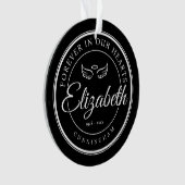 Voor altijd in onze harten Begrafenis Gedenkteken  Ornament (voorkant)