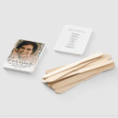 Voor altijd in onze Harten Foto Orde van de Dienst Handwaaier (Niet-gemonteerd)