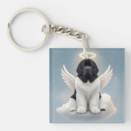 Voor altijd in onze harten (Landseer2) Sleutelhanger