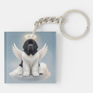 Voor altijd in onze harten (Landseer2) Sleutelhanger