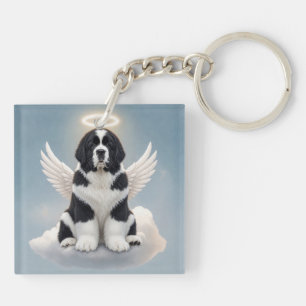 Voor altijd in onze harten (Landseer) Sleutelhanger