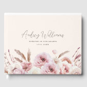 "Voor altijd in onze harten" Waterverf, Gastenboek (Voorkant)