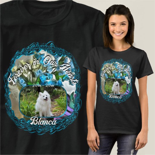Voor altijd in onze harten Zijde Bloemen 2190 T-shirt