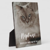 Voor altijd in onze hartennaam in het Memorial van Fotoplaat (Zijkant)