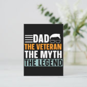 Voor altijd in onze schuld - Happy Veterans Day Briefkaart (Staand voorkant)