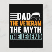 Voor altijd in onze schuld - Happy Veterans Day Briefkaart (Voorkant)