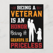 Voor altijd in onze schuld - Happy Veterans Day Briefkaart (Voorkant)