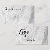 Voor altijd in onze 'Thours florist card' Notitiekaartje (Voorkant / Achterkant)