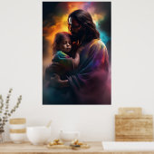 Voor altijd in zijn liefde poster (Keuken)