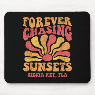 Voor altijd jacht op zonsondergangen Siesta Key St Muismat