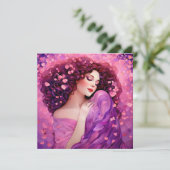 "Voor altijd jij" Galentine's kaart (Staand voorkant)