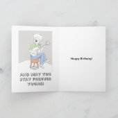 Voor altijd Jong (met binnenlands afbeelding) Kaart (Binnen)