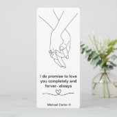 Voor altijd kaart (Staand voorkant)