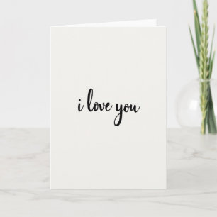 Voor altijd kaart met liefdesboodschap