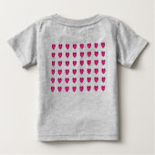  'Voor altijd' Liefde - Baby T-shirt (Achterkant)