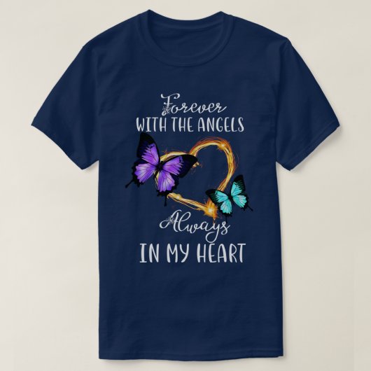 Voor altijd met de engelen t-shirt (Design voorkant)