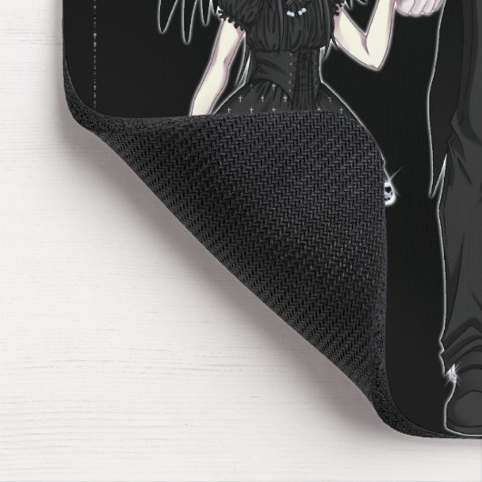 Voor altijd met jou Mousepad Muismat (Hoek)