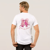 Voor altijd mijn altijd Tri-Blend shirt (Achterkant volledig)