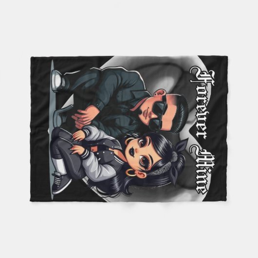 Voor altijd mijn fleece deken (Voorkant (Horizontaal))