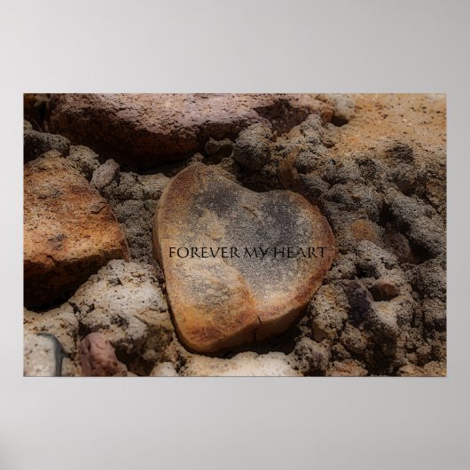 Voor altijd mijn hart poster (Voorkant)