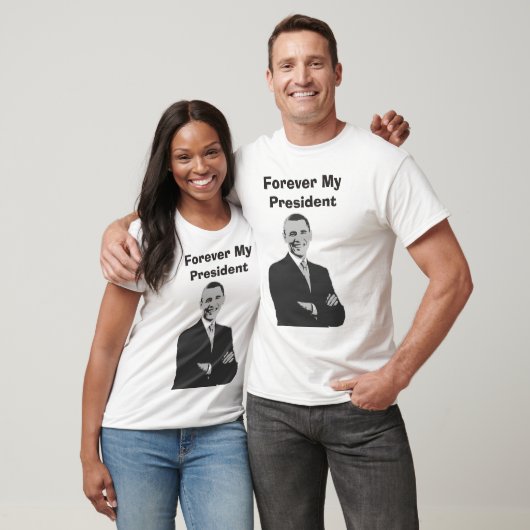 Voor altijd mijn President Barack Obama Support Sh T-shirt (Unisex)