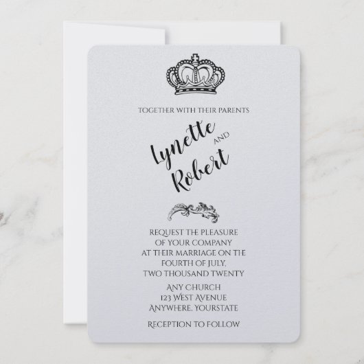 Voor altijd mijn uitnodiging voor het huwelijk alt (Achterkant)