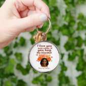 'Voor altijd mijn Valentijn' Gepersonaliseerde Sle Sleutelhanger (Hand)