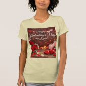 'Voor altijd mijn Valentijn' T-shirt (Voorkant)