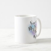 Voor altijd mijn vriend altijd mijn moeder koffiemok (Voorkant rechts)