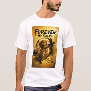 Voor altijd mijn vriend – Gouden Retriever Herdenk T-shirt