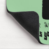 Voor altijd op een stortplaats muismat (Hoek)