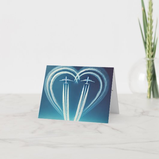 Voor altijd opstijgen kaart (Voorkant)